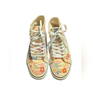 Vans Groovy Floral SK8HI 38 Decon VR3 SF Shoes TIGERSHELLBROWNNATU